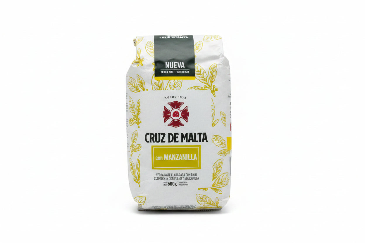 Yerba Mate Cruz de Malta Manzanilla