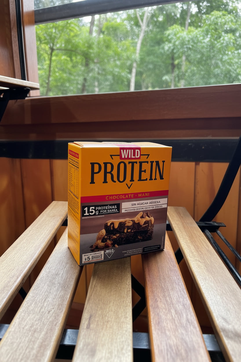 BARRA WILD PROTEIN CHOCOLATE MANI